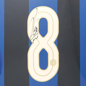 Inter match shirt, signed by Zlatan Ibrahimović  2006.