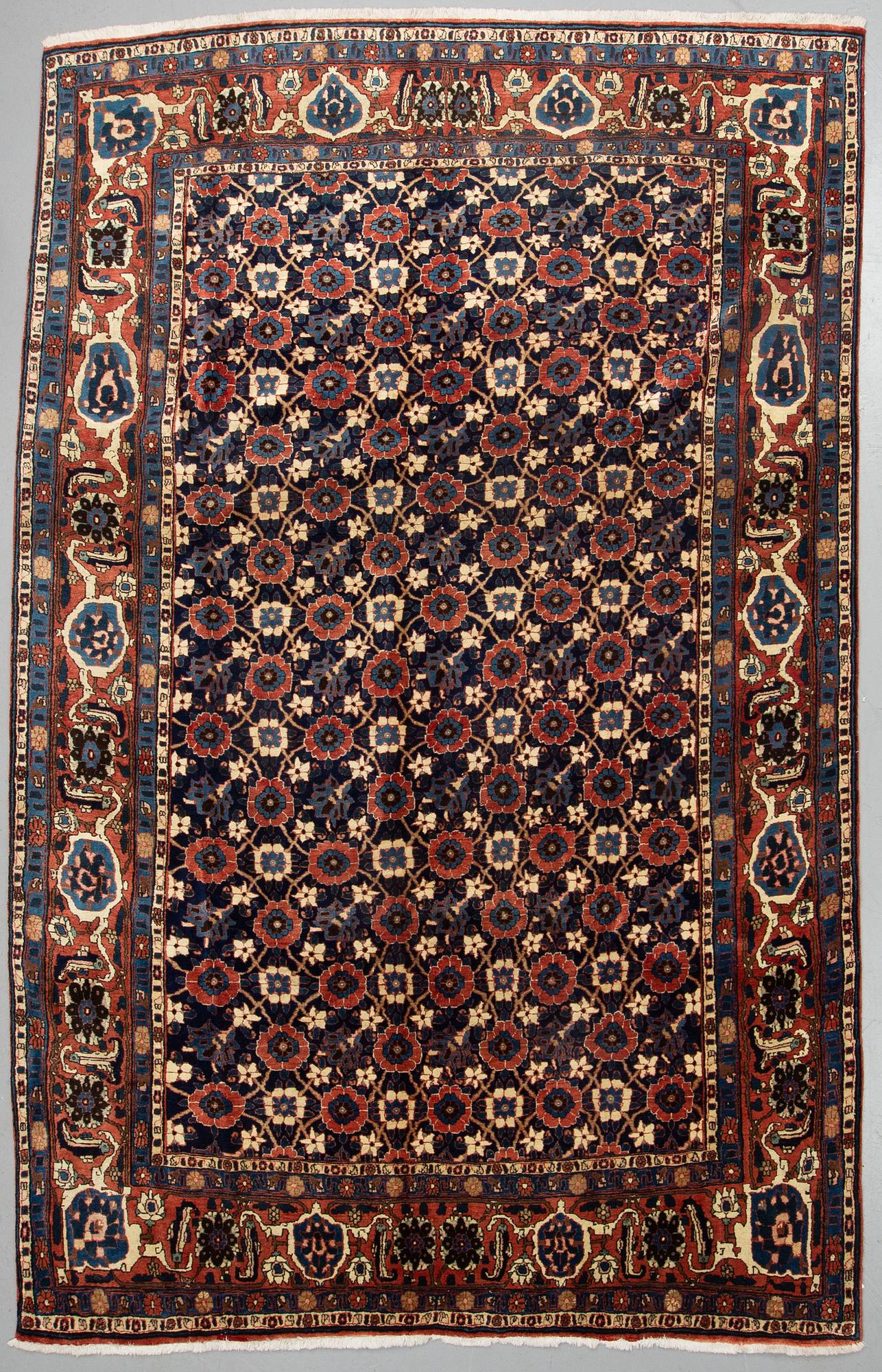 A semi-antique Veramin 337 x 224 cm.