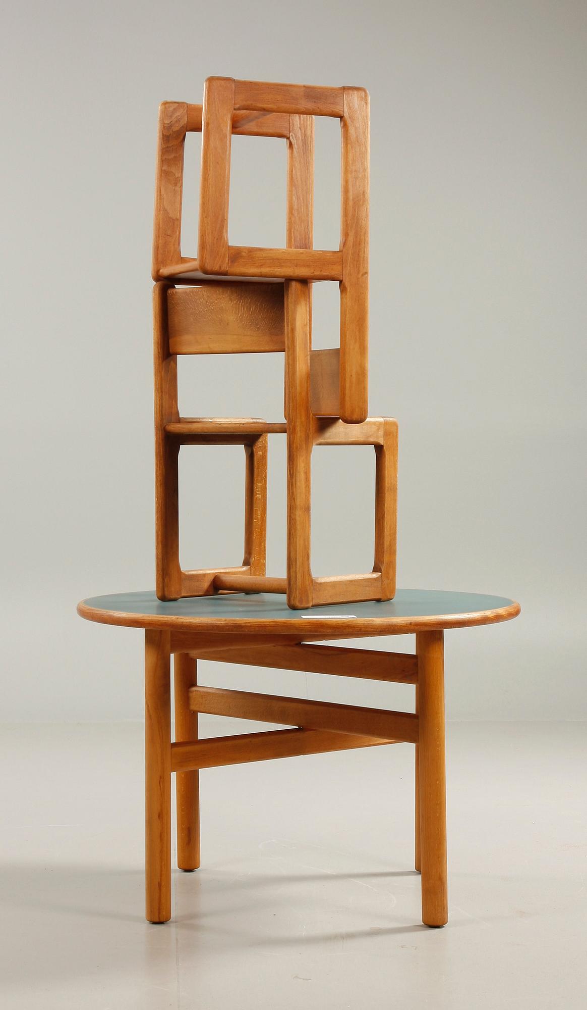 BARNMÖBEL, 3 delar, "BA-serien", Stephan Gip, Herbert Andersson, Gärsnäs, 1960-tal.