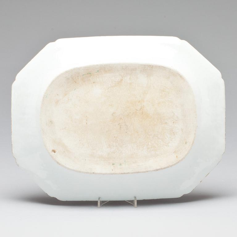 STEKFAT, porslin, Kina, Qinglong, (1735-93).