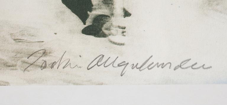 JOAKIM ALLGULANDER, litografi, signerad och numrerad 78/240.