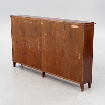 A mahogany-veneered bookcase, Axel Ståhls Möbelfabrik AB, Vimmerby, Sweden, mid 20th century.