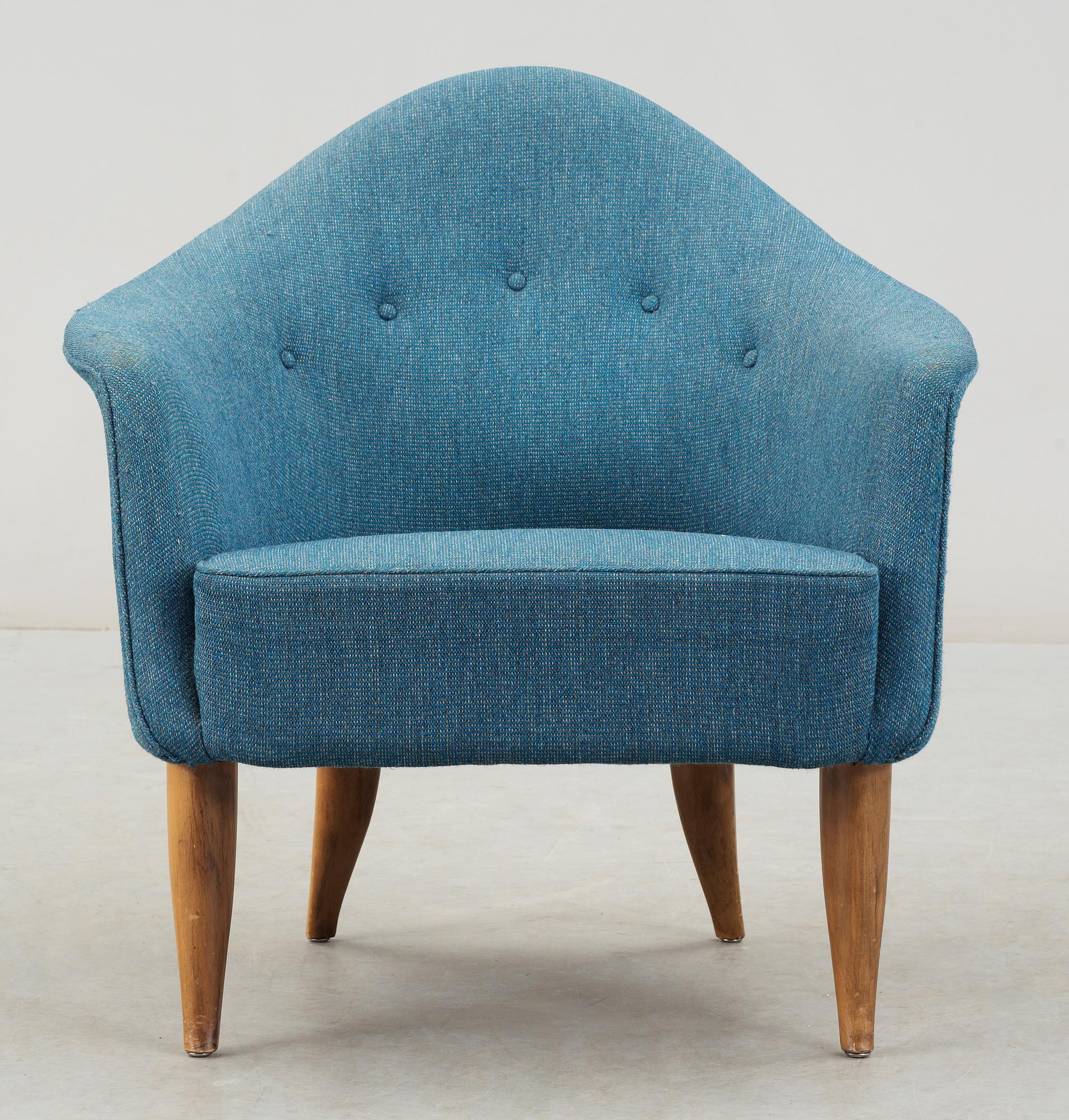 FÅTÖLJ, "Adam" Kerstin Hörlin-Holmqvist, NK:s Triva-serie, 1900-talets andra hälft.