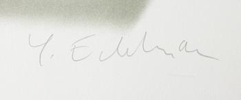 Yrjö Edelmann, "Packed blue and grey heaven".