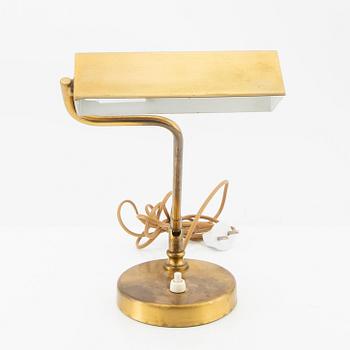 Einar Bäckström bordslampa/pianolampa, 1900-talets andra hälft.