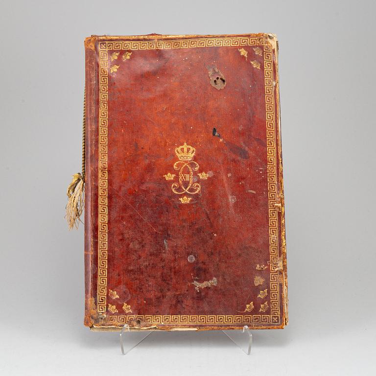 SKÖLDEBREV,  för adliga ätten von Haselberg (ointr).