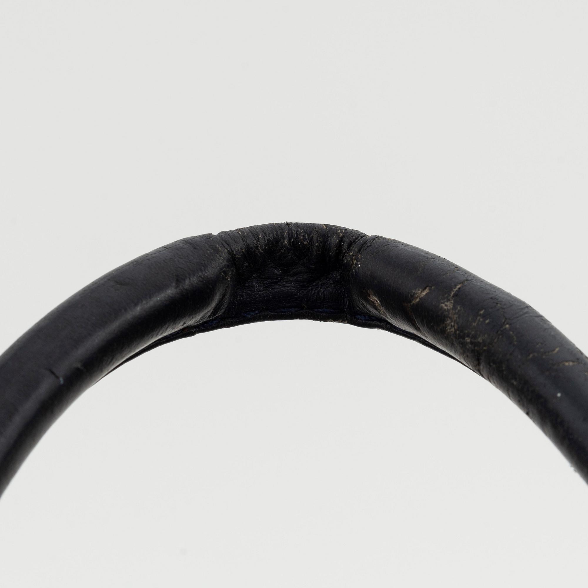 Christian Dior, a canvas 'Speedy' weekendbag and belt, size 85.