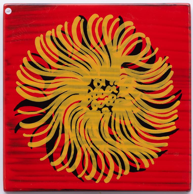 Bengt Berglund, Untitled. Enamels, 5 pcs.