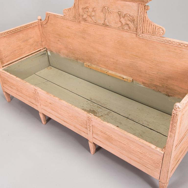 Soffa, gustaviansk, tidigt 1800-tal.
