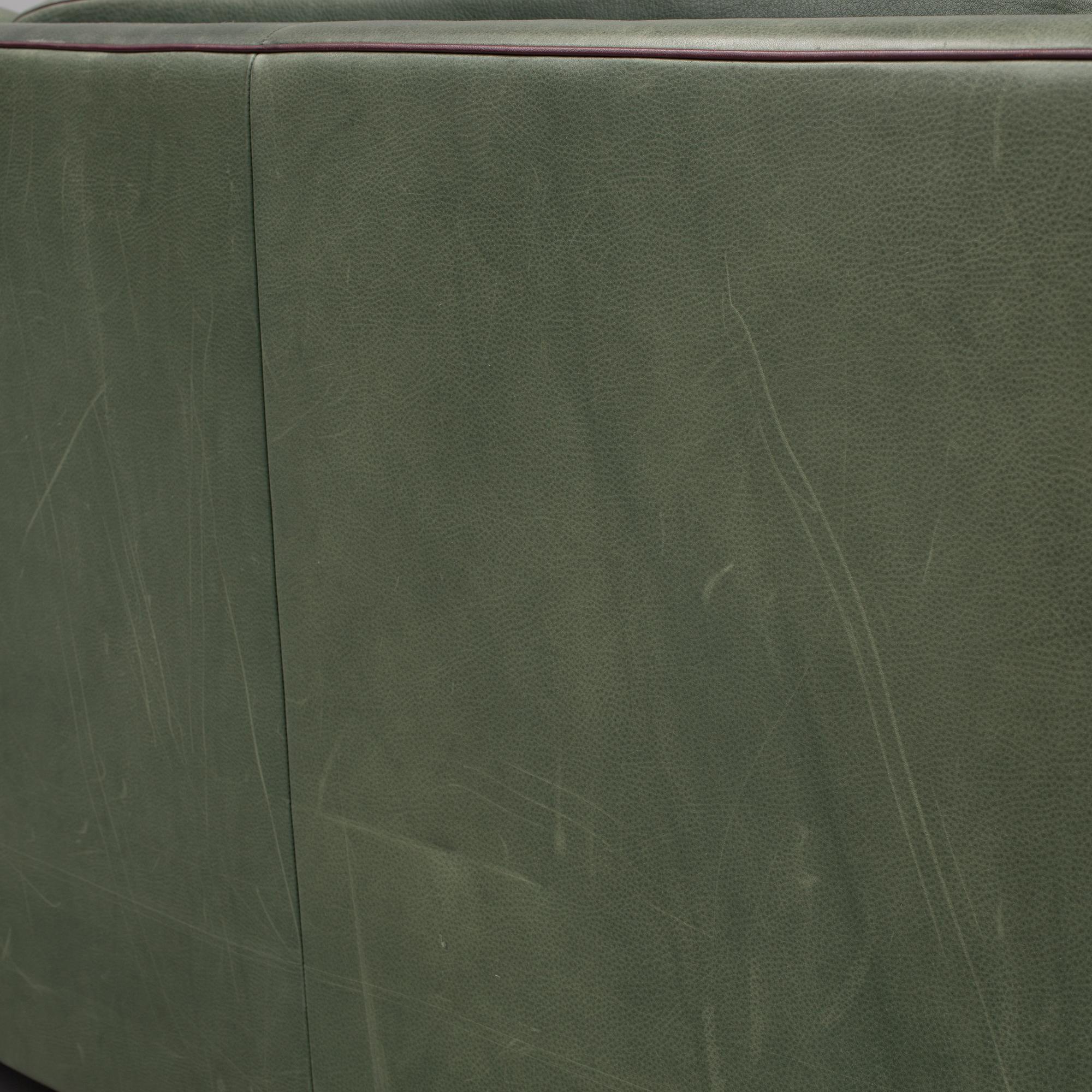 ANDREE PUTMAN, a sofa and easy chair, "Lotus", manufactured by de Sede of Switzerland, late 1900s.