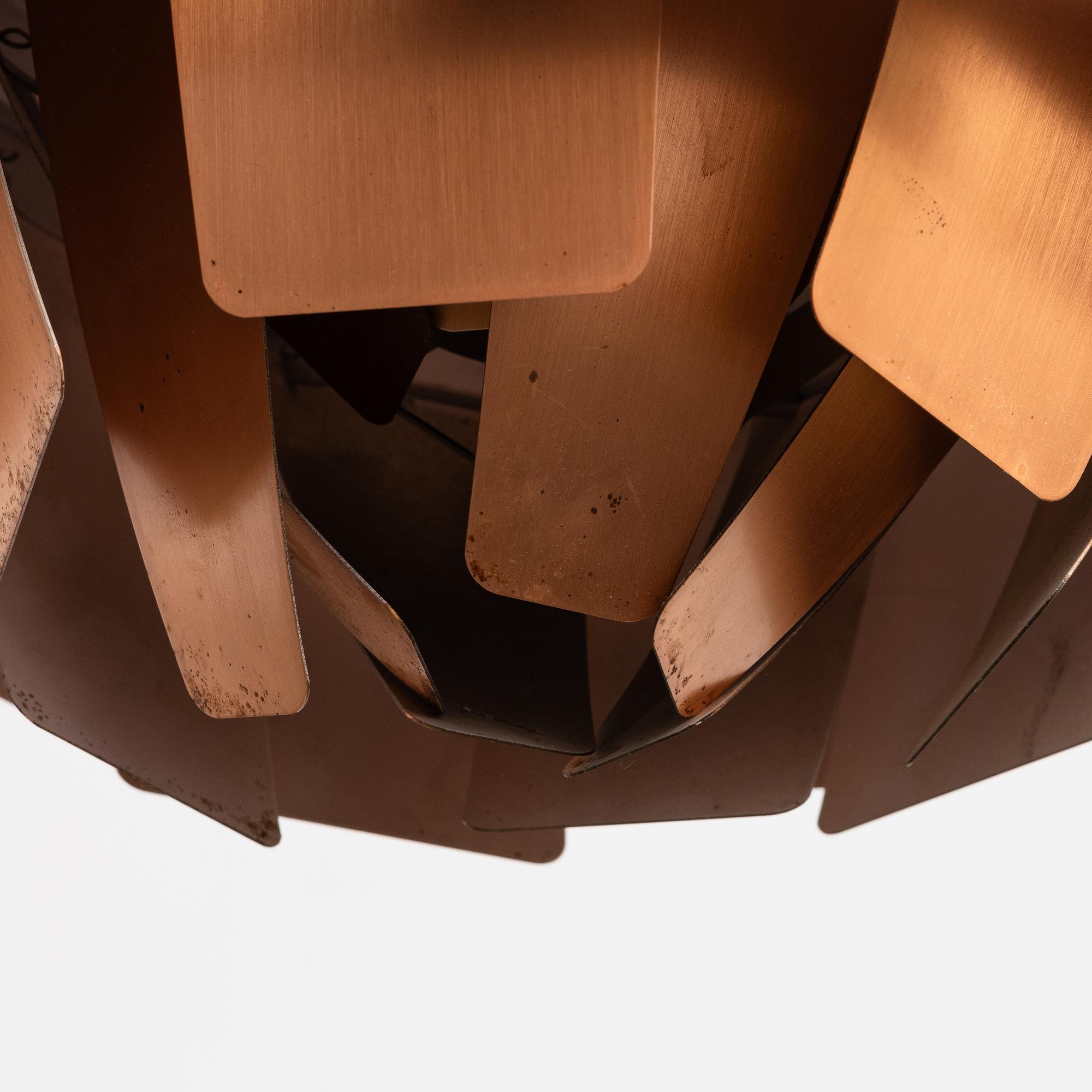 Poul Henningsen, a ceiling lamp, "PH-Kotte/PH Artichoke", Louis Poulsen, Denmark.