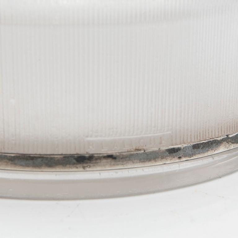 René Lalique, box, "Meudon", glass, France, early 20th century.