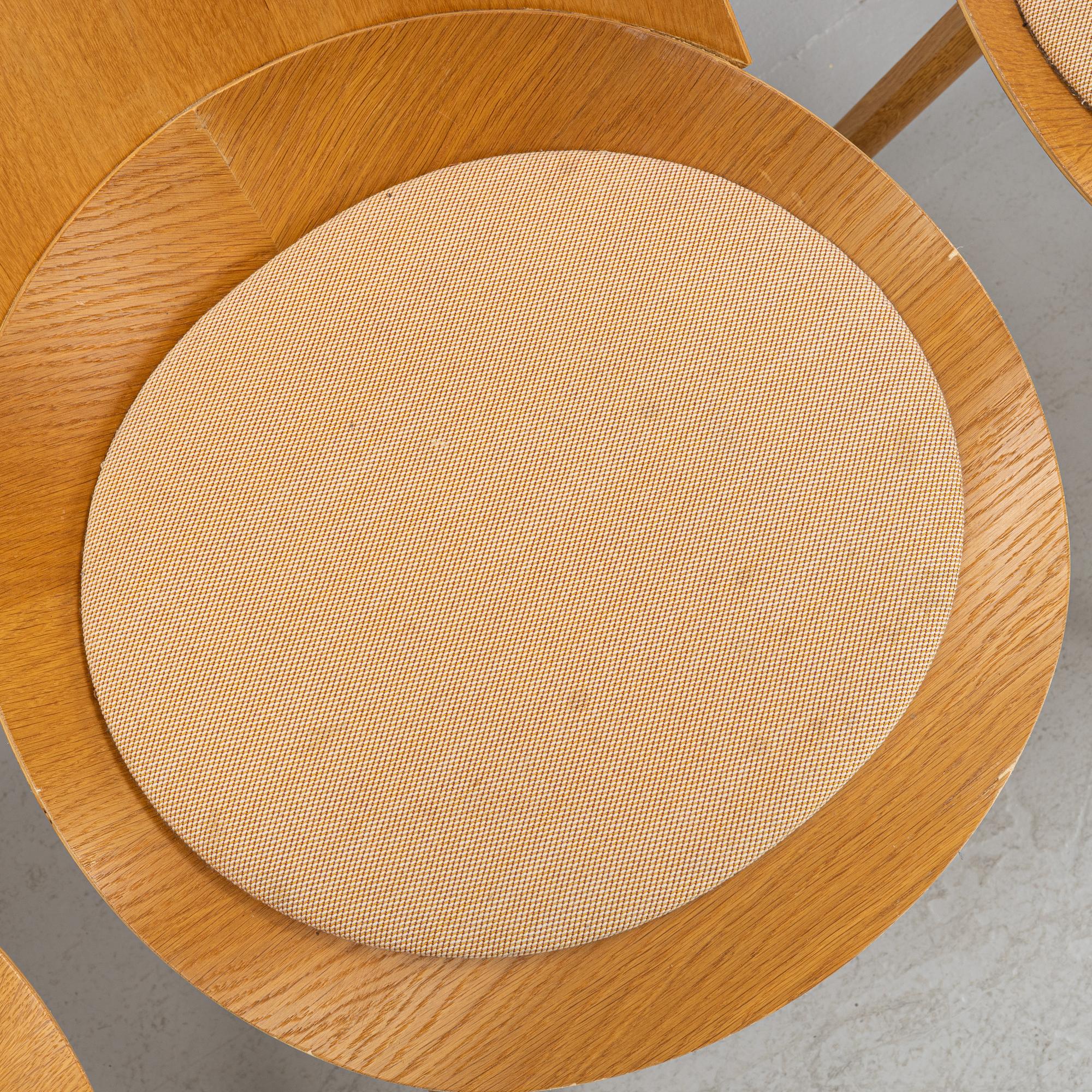 Stefan Diez, chairs, 4 pcs, "E15 Houdini", reportedly purchased in 2012.