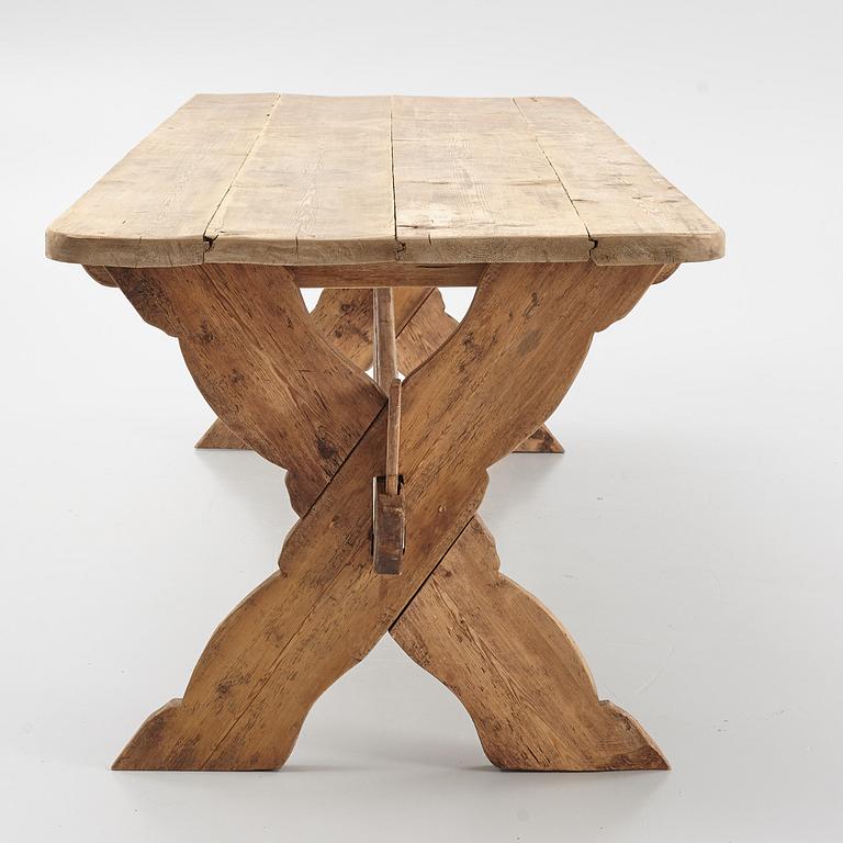 A table, 20th Century with older parts.