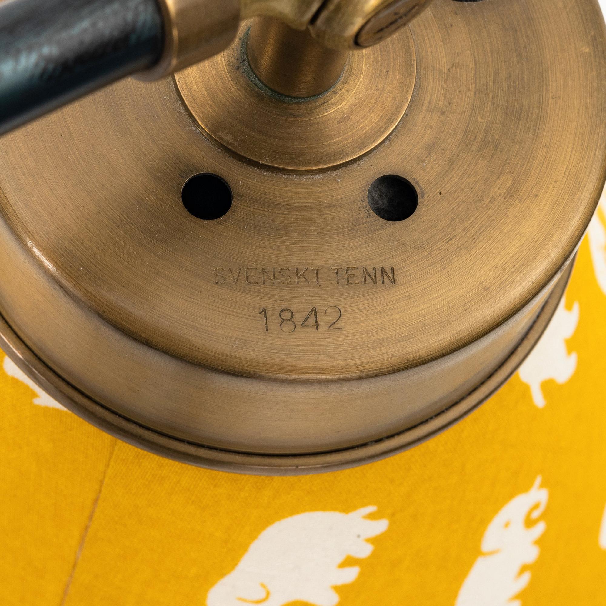 Josef Frank, a model 1842 floor lamp, Firma Svenskt Tenn, Sweden.