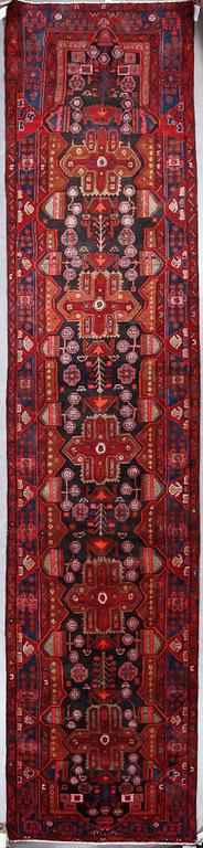 GALLERIMATTA, sannolikt Hamadan, ca 530x121 cm.
