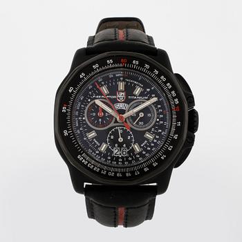 LUMINOX, F-22 Raptor Titanum, wristwatch, chronograph, 44,5 mm.