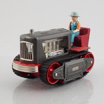 Toy, Piston Action, "Tractor", T.N., Japan, 1950s/60s.