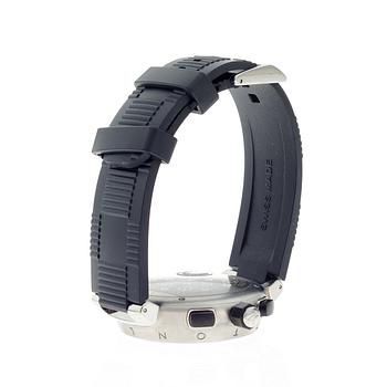 ARMBANDSUR, herr, Louis Vuitton, Tambour Quartz, stål boett. Original fodral.