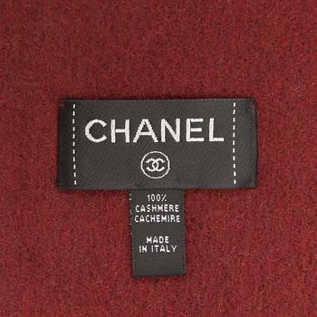 A cachmere shawl by Chanel.