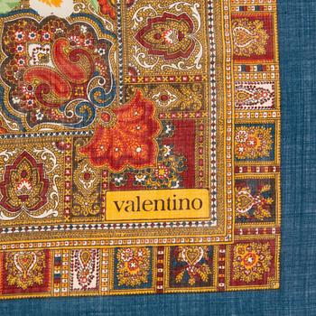 VALENTINO, wool and silk shawl.