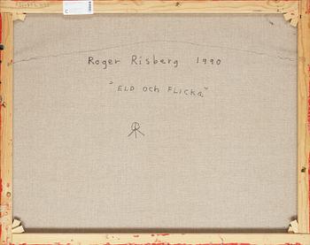 Roger Risberg, "Eld och flicka" (Fire and Girl).