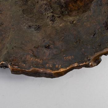 BEN BIANCHI, sculpture, bronze, 1973, signed 1/8.