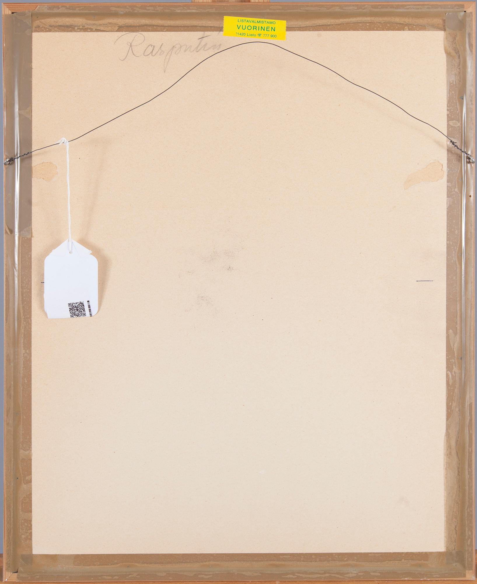 ALPO JAAKOLA, träsnitt, signerad, daterad 1966 och numrerad 11/15. Konstnärens avdrag.