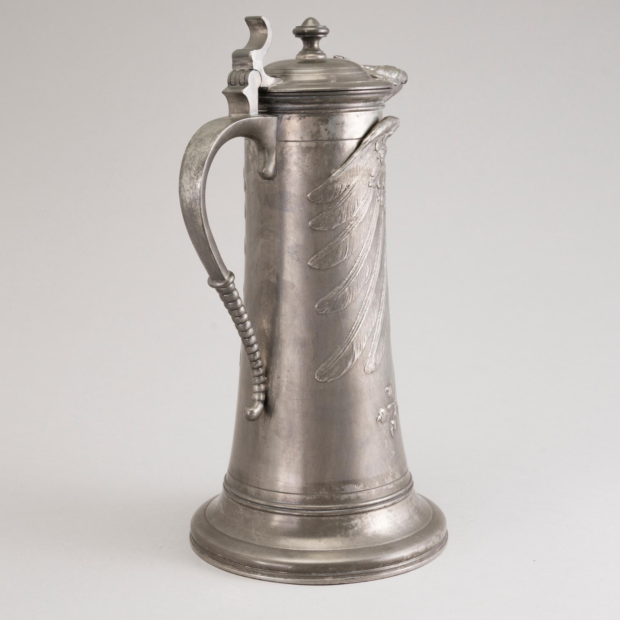 VINKANNA/ TILLBRINGARE, tenn, Kayserzinn, Jugend, 1900-talets första kvartal.