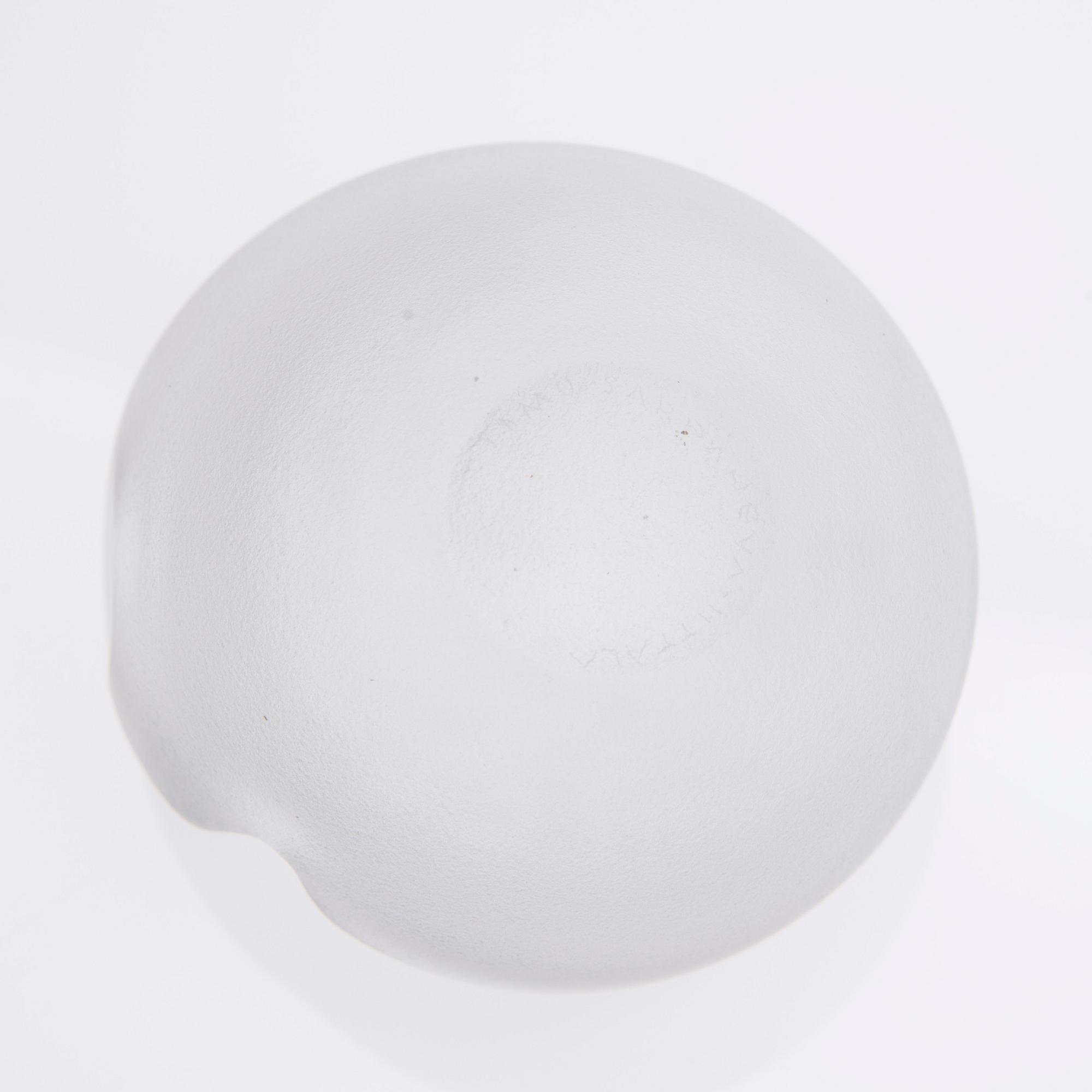 TIMO SARPANEVA, GLASSKULPTUR, "Jättegryta" signerad Timo Sarpaneva, Iittala. I produktion 1951-1959.