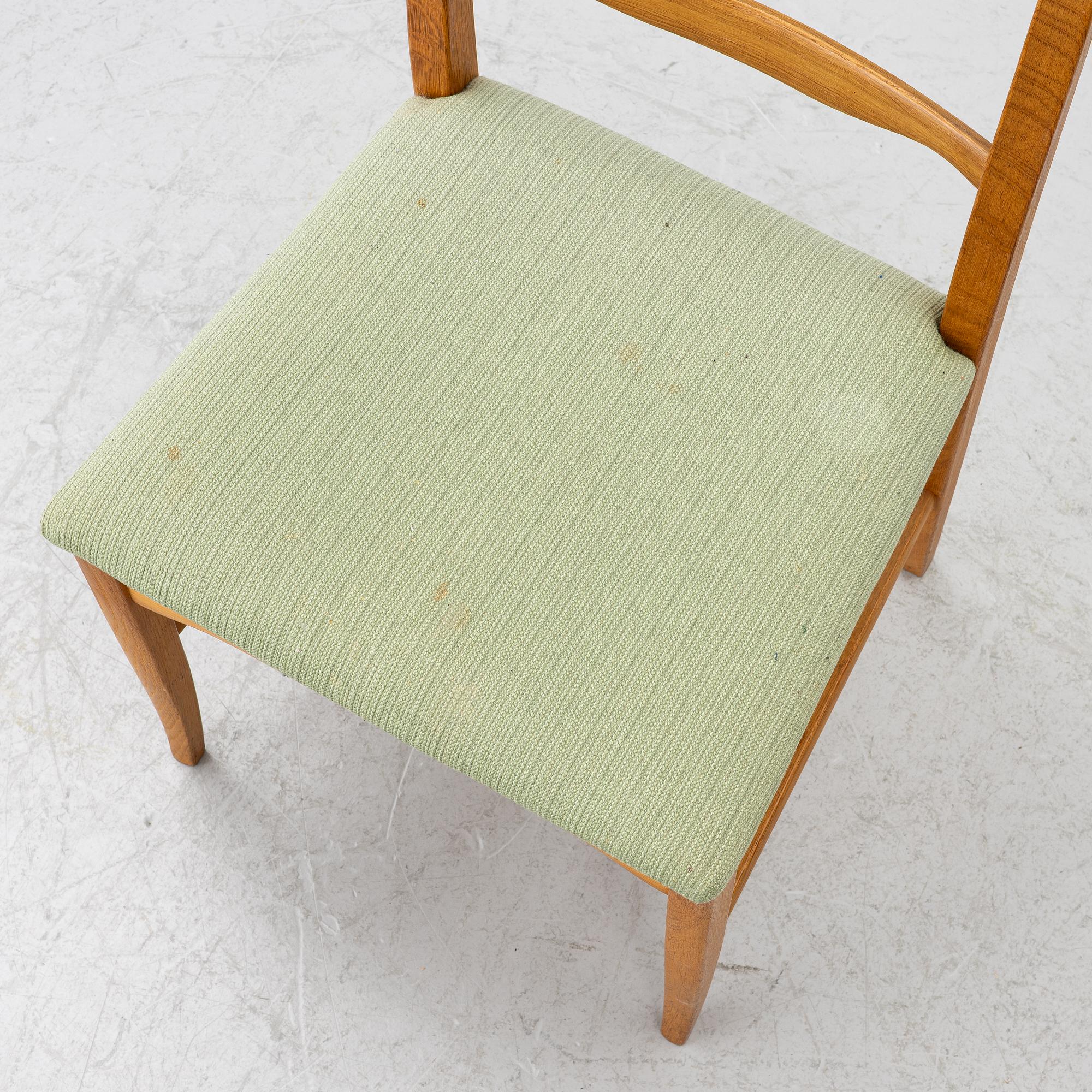 Carl Malmsten, Chairs, 4, "Calmare Nyckel", second half of the 20th century.