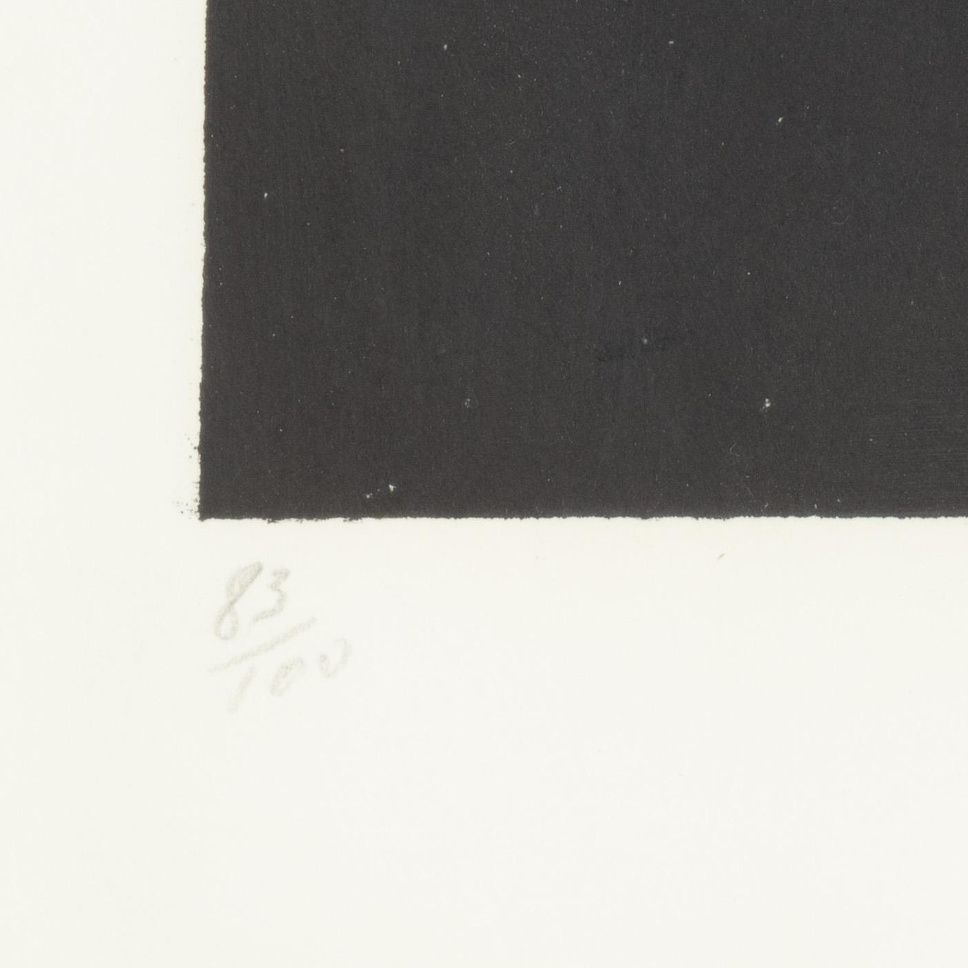André Lanskoy, färglitografi, signerad 83/100.