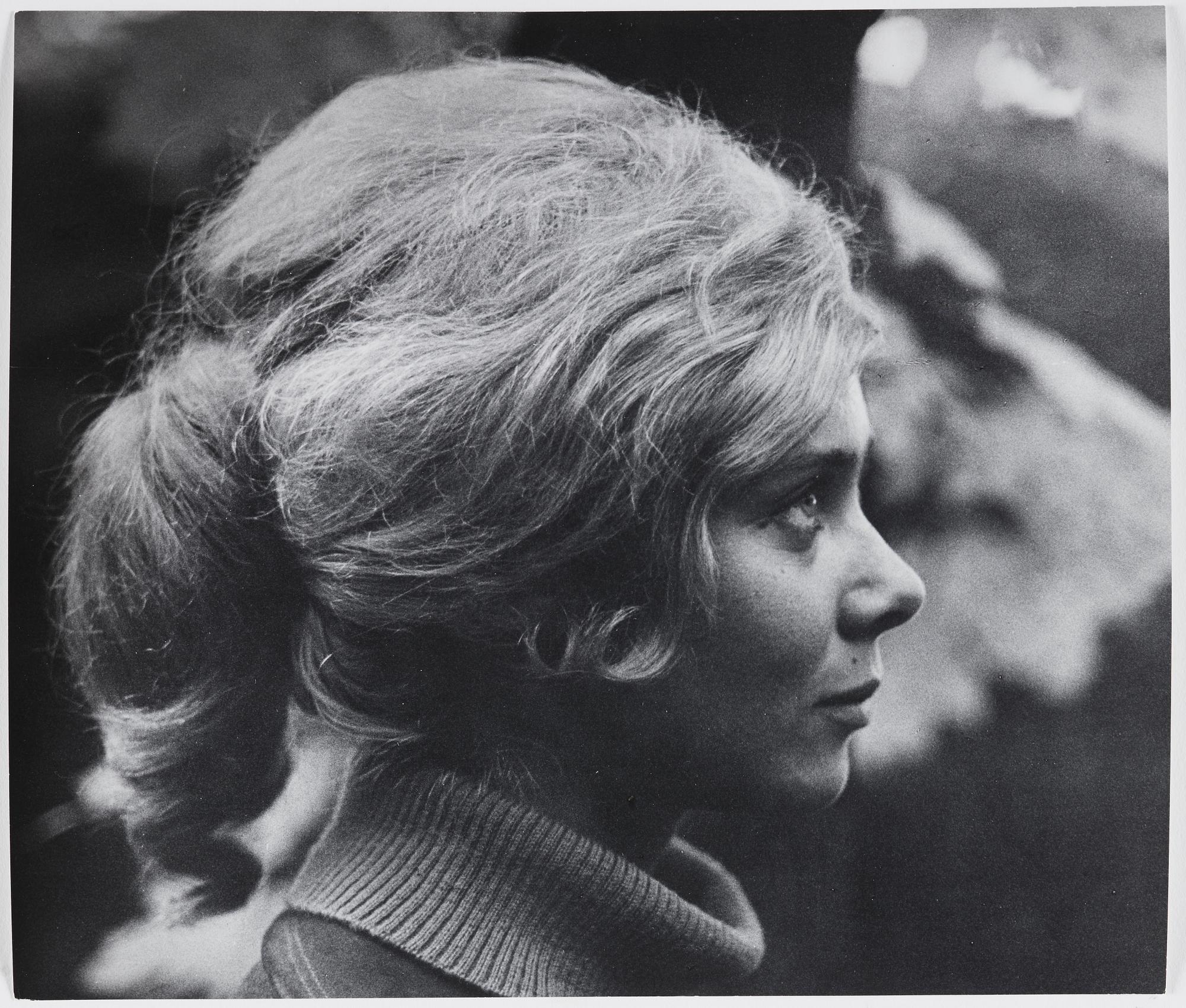 ROLF WINQUIST, Porträtt av Cari Bengtsson gelatinsilverfotografi. Vintage.