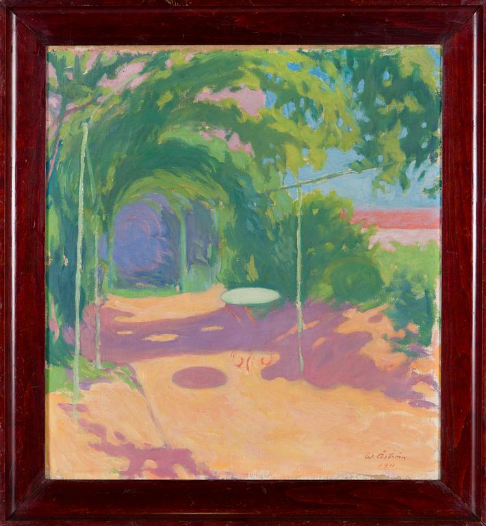 Werner Åström, I bersån.