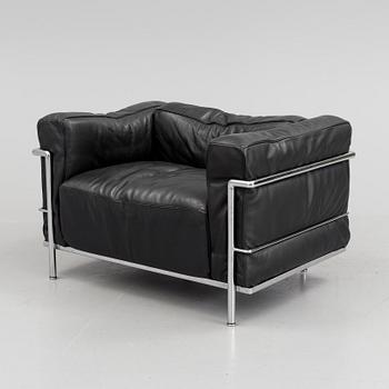 LE CORBUSIER, fåtölj, "LC3", Cassina.