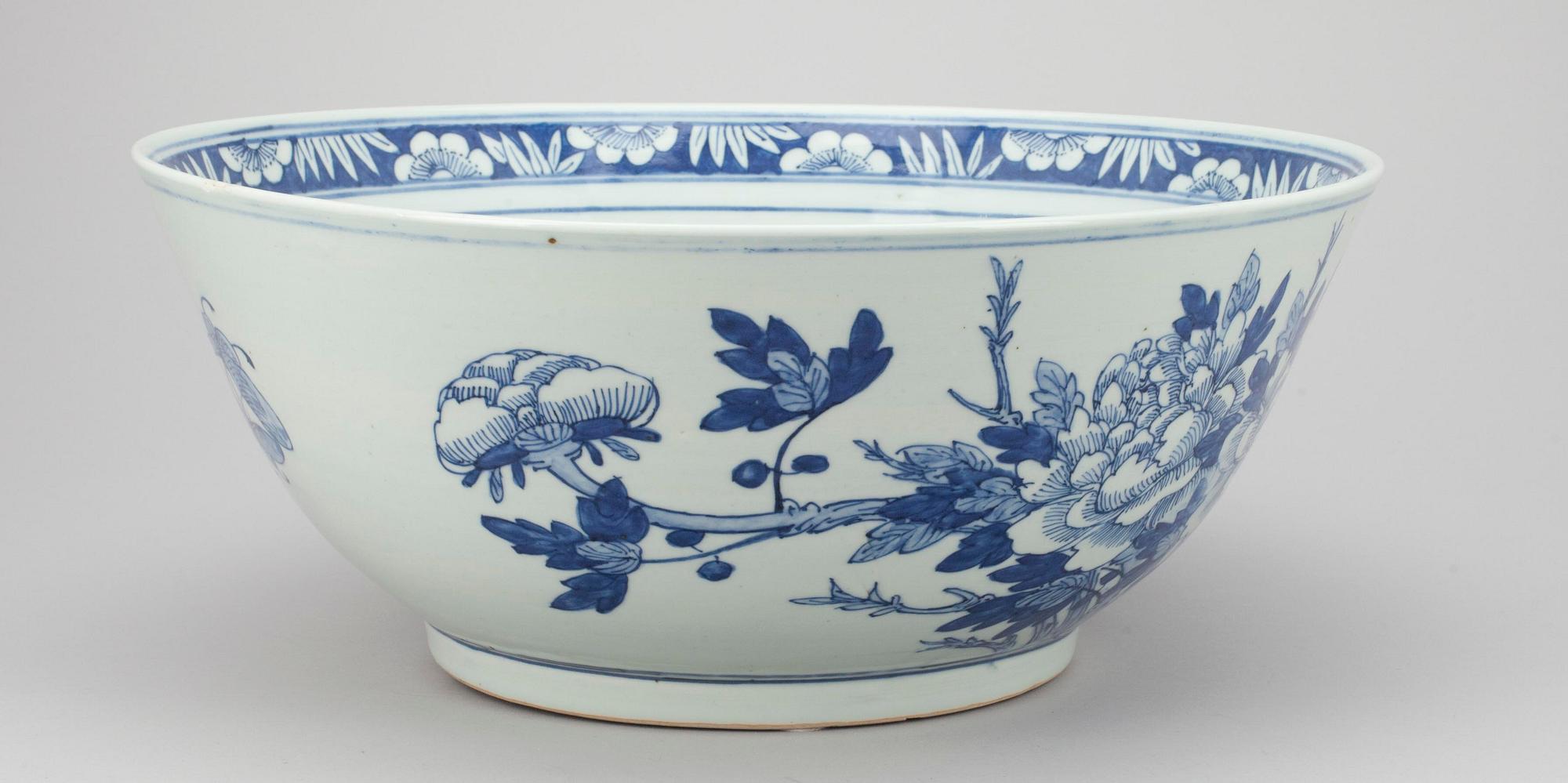 SKÅL, porslin, Kina Qianlong omkring 1800.