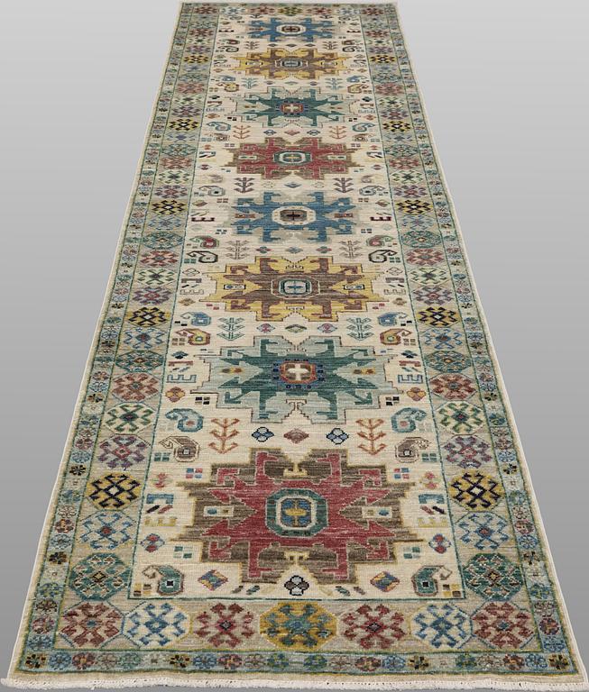 A runner carpet, Zigler Design, 292 x 80 cm.