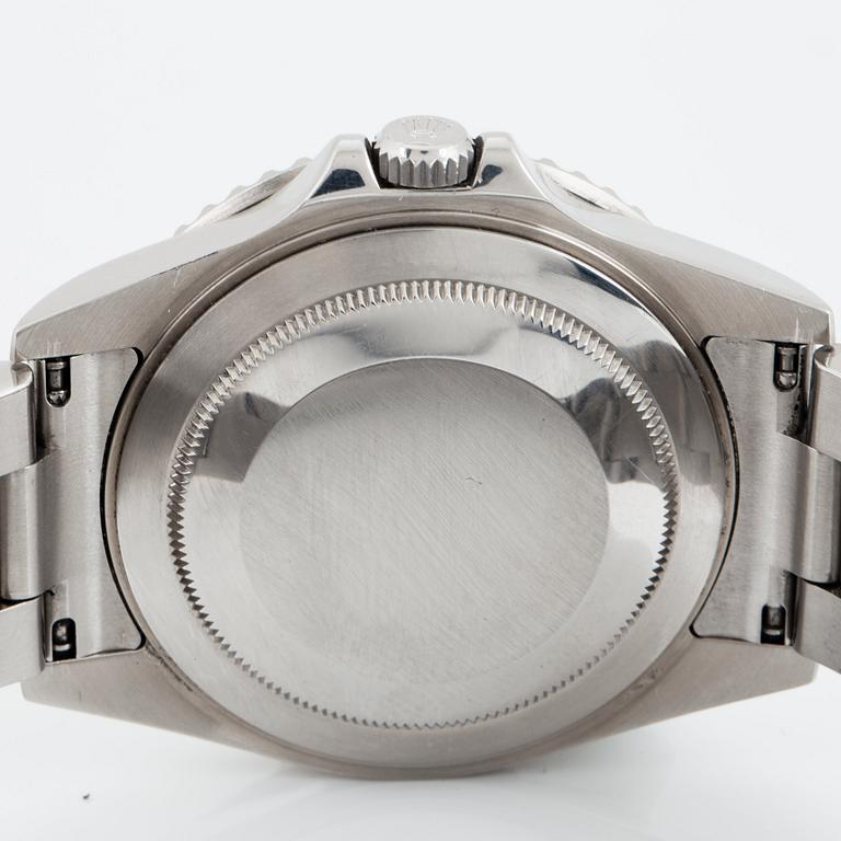 Rolex, GMT-Master II, "3186-movement", "Rectangular Dial".