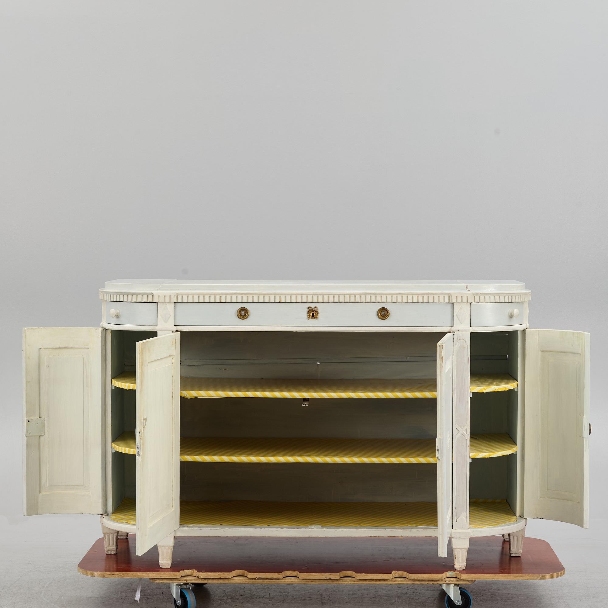 Skänk, av Stockholmskvalitet, 1700-talets slut, Sengustaviansk.