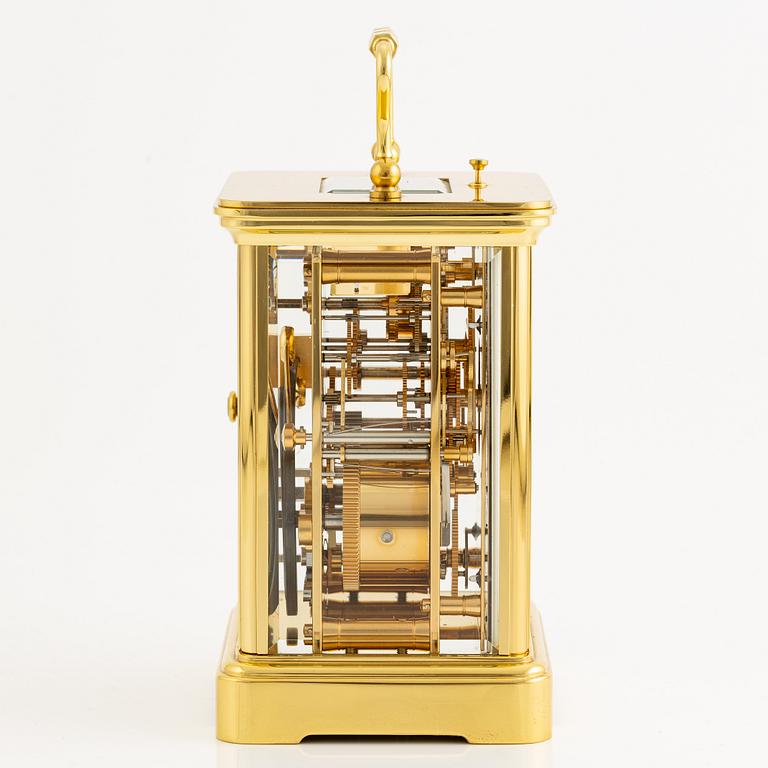 A carriage clock, Matthew Norman, Switzerland, second half of the 20th century.