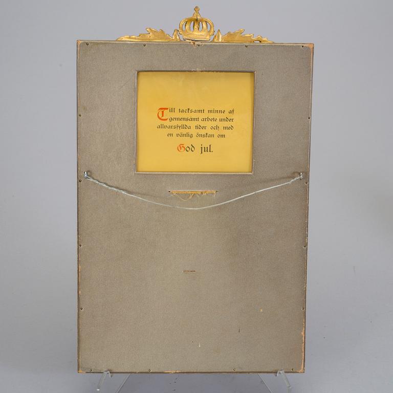 SIGNERADE KUNGLIGA FOTON, 3 st, Drottning Louise, Prins Wilhelm, Prinsessan Margaretha, 1940-50-tal.