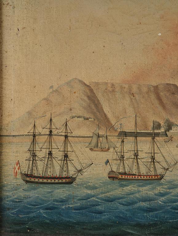 "Table Mountain", Kina, omkring 1800.