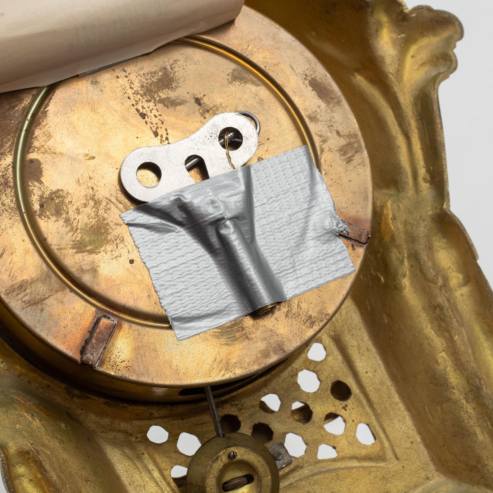 Wall pendulum clock, Louis XVI style, France, circa 1900.