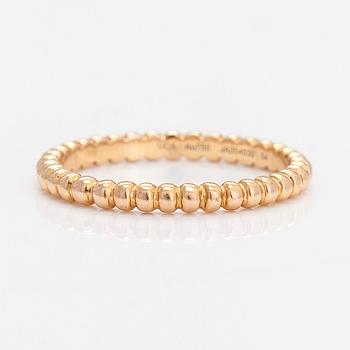 Van Cleef & Arpels, sormus, "Perlée", 18K kultaa.