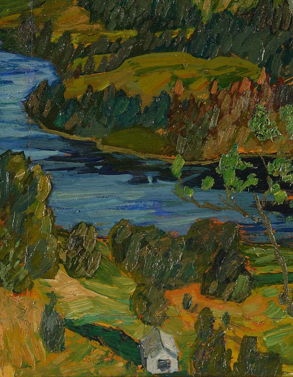 Helmer Osslund, Autumn at Indalsälven.