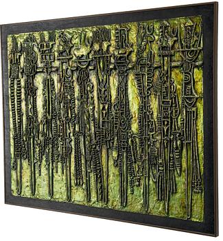 Bruce Onobrakpeya, "Odjevwe ogba erhue".