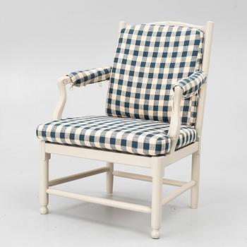 A "Medevi" armchair from IKEA's 18th-century series, 1990s.