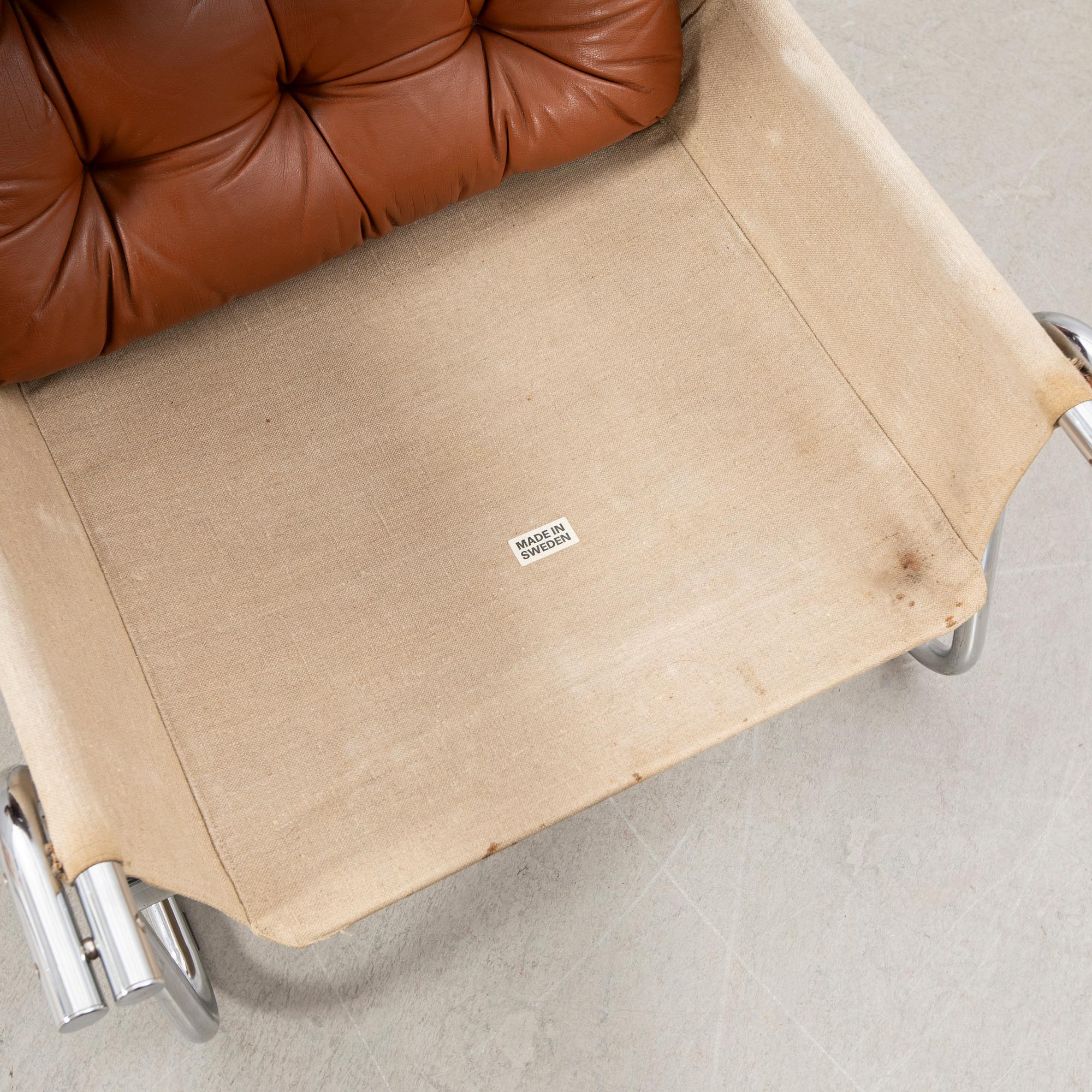 John-Bertil Häggström, armchairs, a pair, "Borkum", IKEA, 1970s.