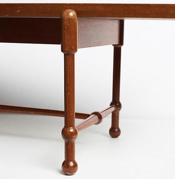 Josef Frank, a mahogany side table, Svenskt Tenn, Sweden, probably early 1950's, design nr 2180.