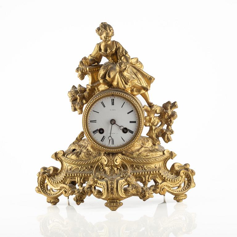 A mantle clock, second half of the 19th Century.